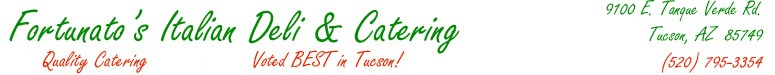 Fortunato's Italian Deli & Catering